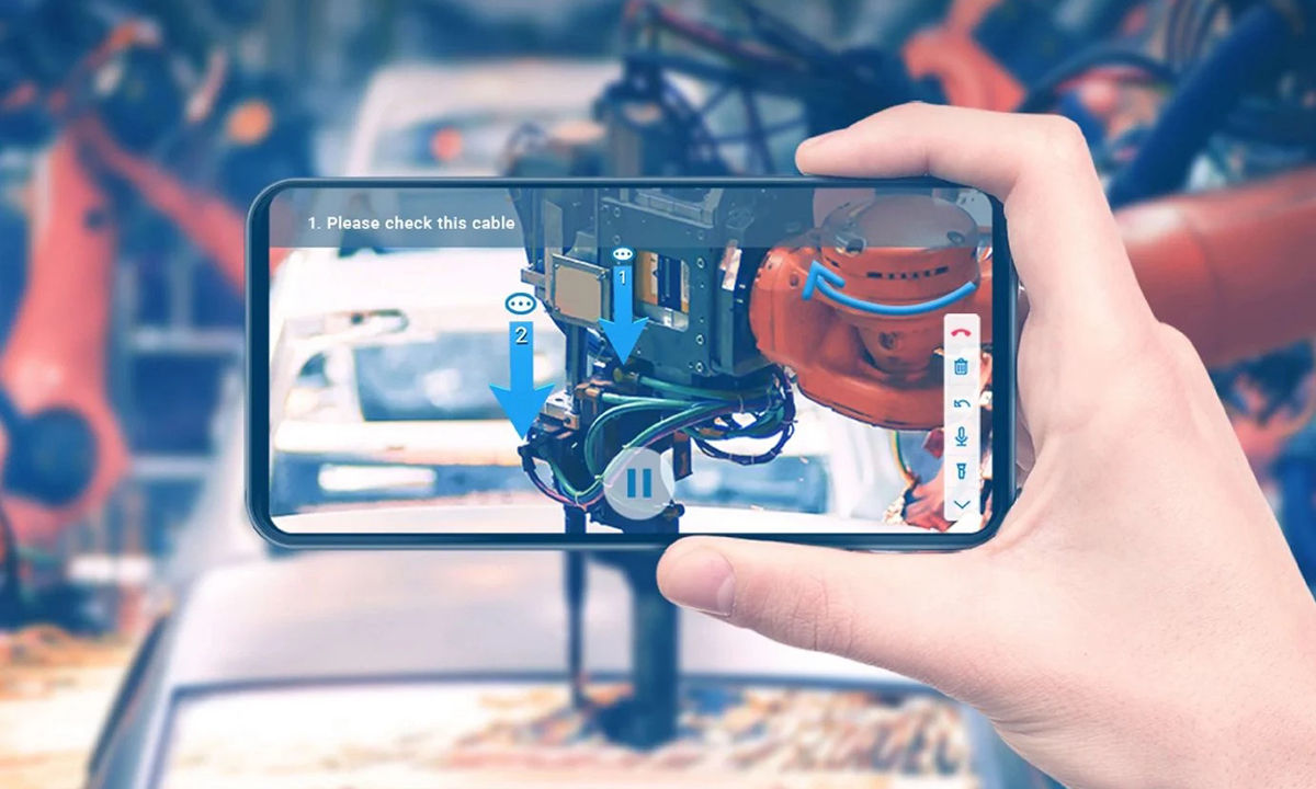 Augmented Reality for Smartphones and Tablets TeamViewer