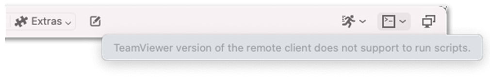 Os scripts não estão disponíveis para a sessão remota do TeamViewer (Classic) - macOS.png