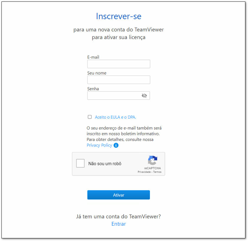 Como ativar sua licença TeamViewer (Classic) Business - Inscrever-se passo a passo.png