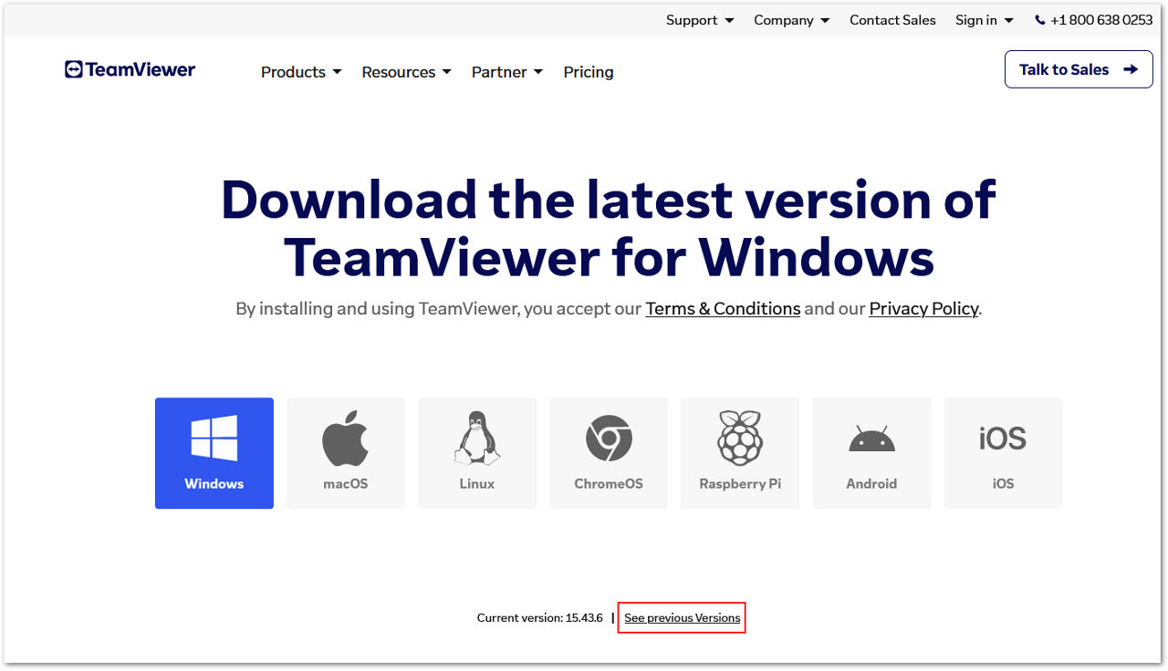 Install TeamViewer (Classic) on Windows