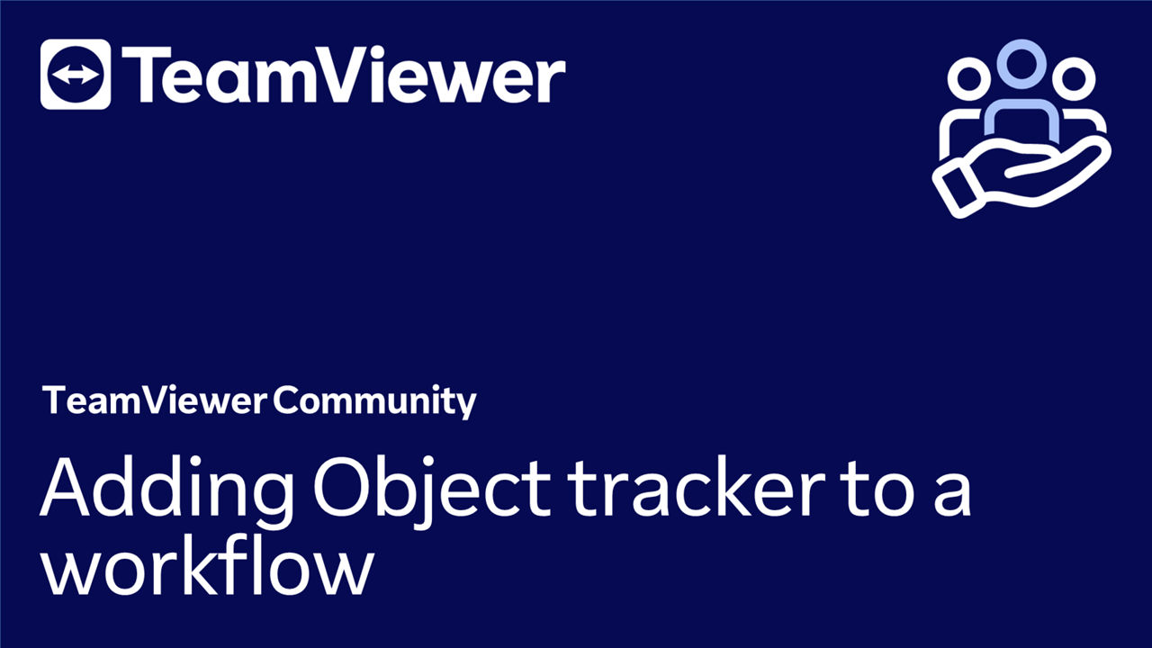 35. Frontline Spatial | Hinzufügen von Object Tracker zu einem Workflow.
