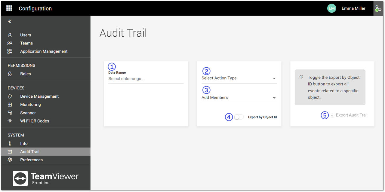 Audit Trail