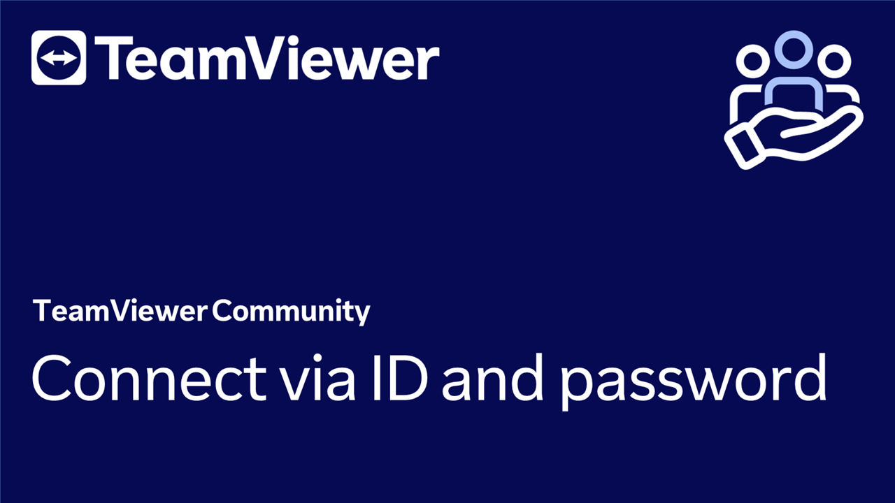 Connect via ID and Password