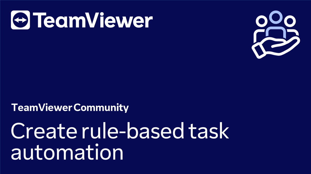 Create rule-based task automation