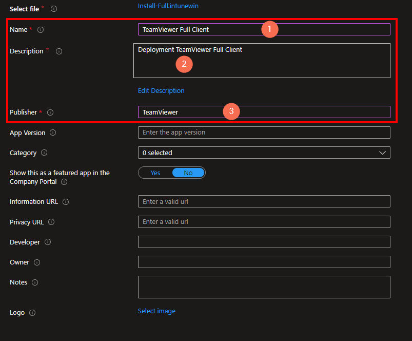 IUDCIQAJHTMC-como-criar-um-pacote-no-ms-endpoint-manager-teamviewer-remote-005