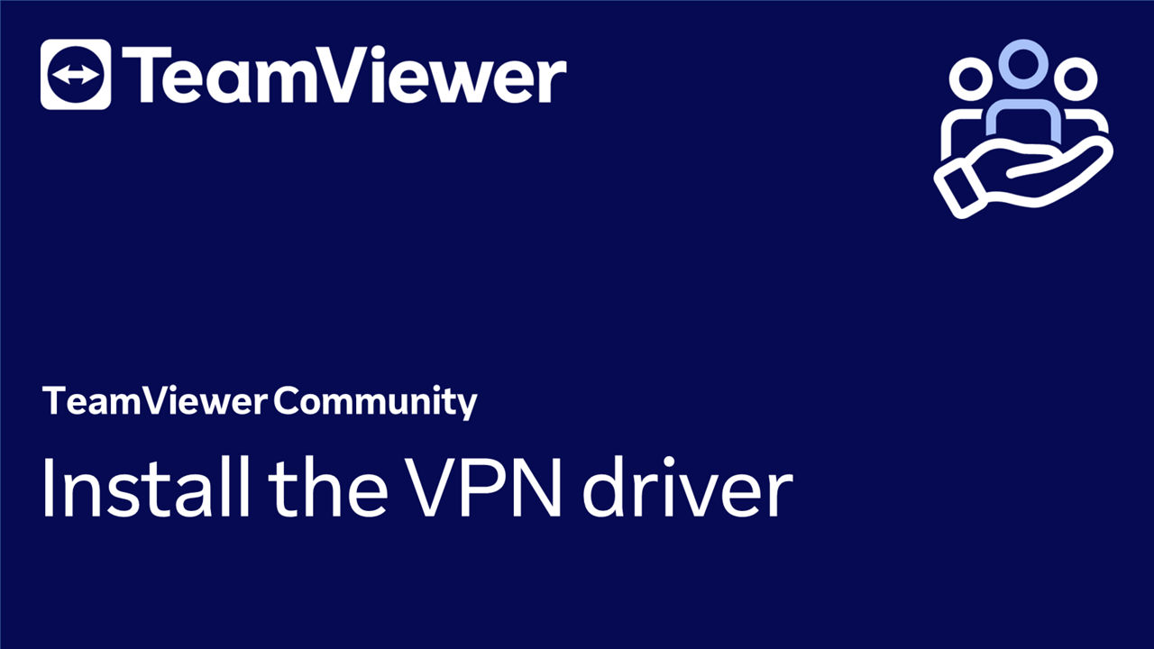 How to install the VPN driver