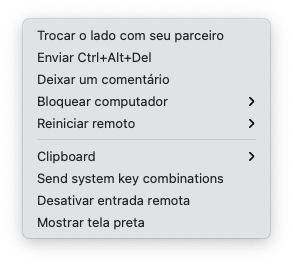 Barra de ferramentas da sessão remota do TeamViewer (Classic) no macOS - Ações menu.png