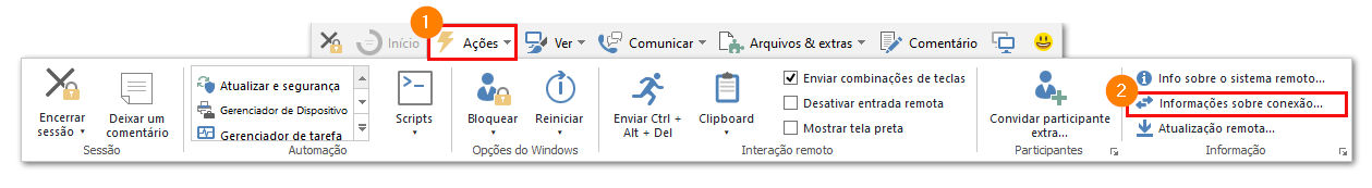 Determine o consumo de largura de banda - TeamViewer (Classic).png