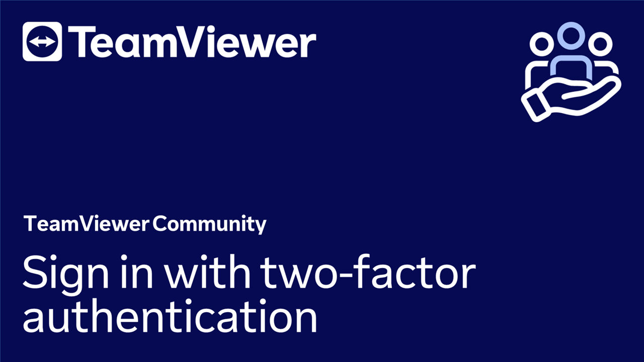 Sign in via two-factor authentication