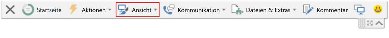 TeamViewer Remote Control_Toolbar in einer Remote Session unter Windows _Toolbar_Ansicht