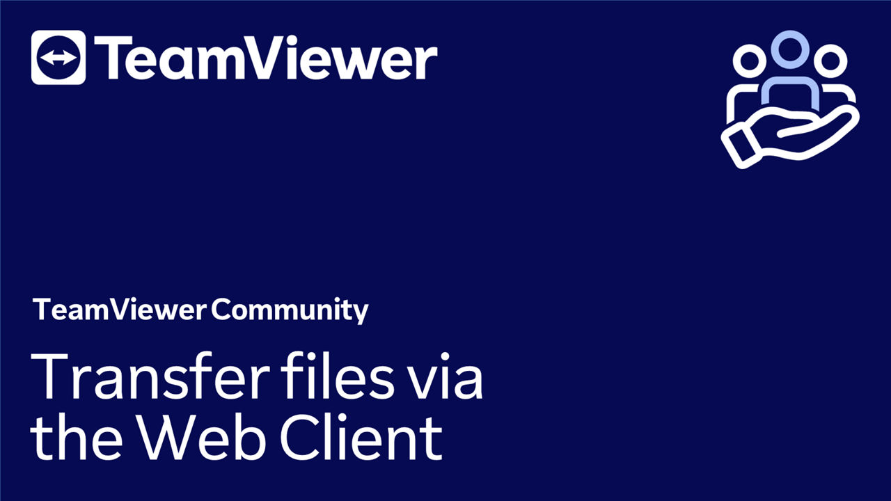 Transfer files via the WebClient