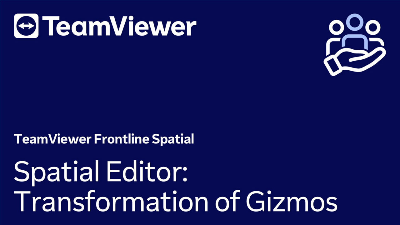 Frontline Spatial Editor: Transformation of Gizmos