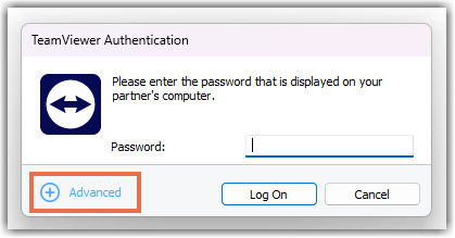 Connect via Windows Authentication to control UAC during a TeamViewer ...