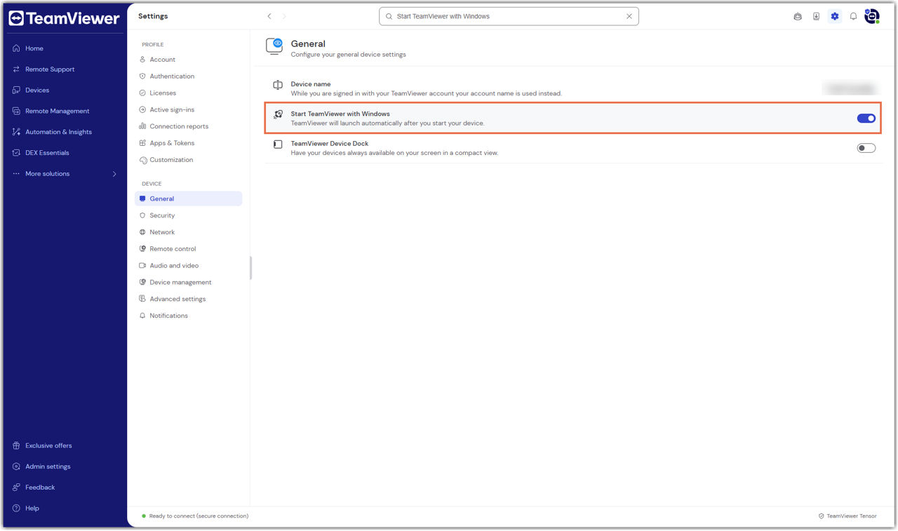 Connect via Windows Authentication to control UAC during a TeamViewer ...