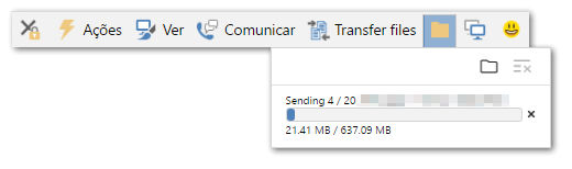 Veja o andamento da transferência de arquivos pela sessão remota do TeamViewer (Classic).png