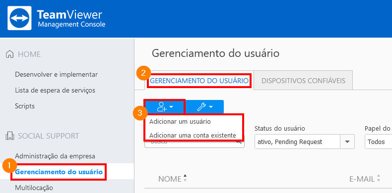 Como adicionar usuários no Perfil de Empresa TeamViewer (Classic) - 002.png