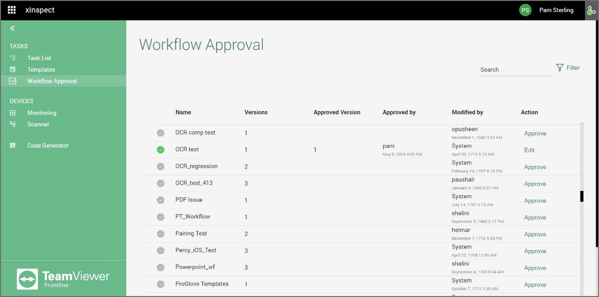 Workflow Approval