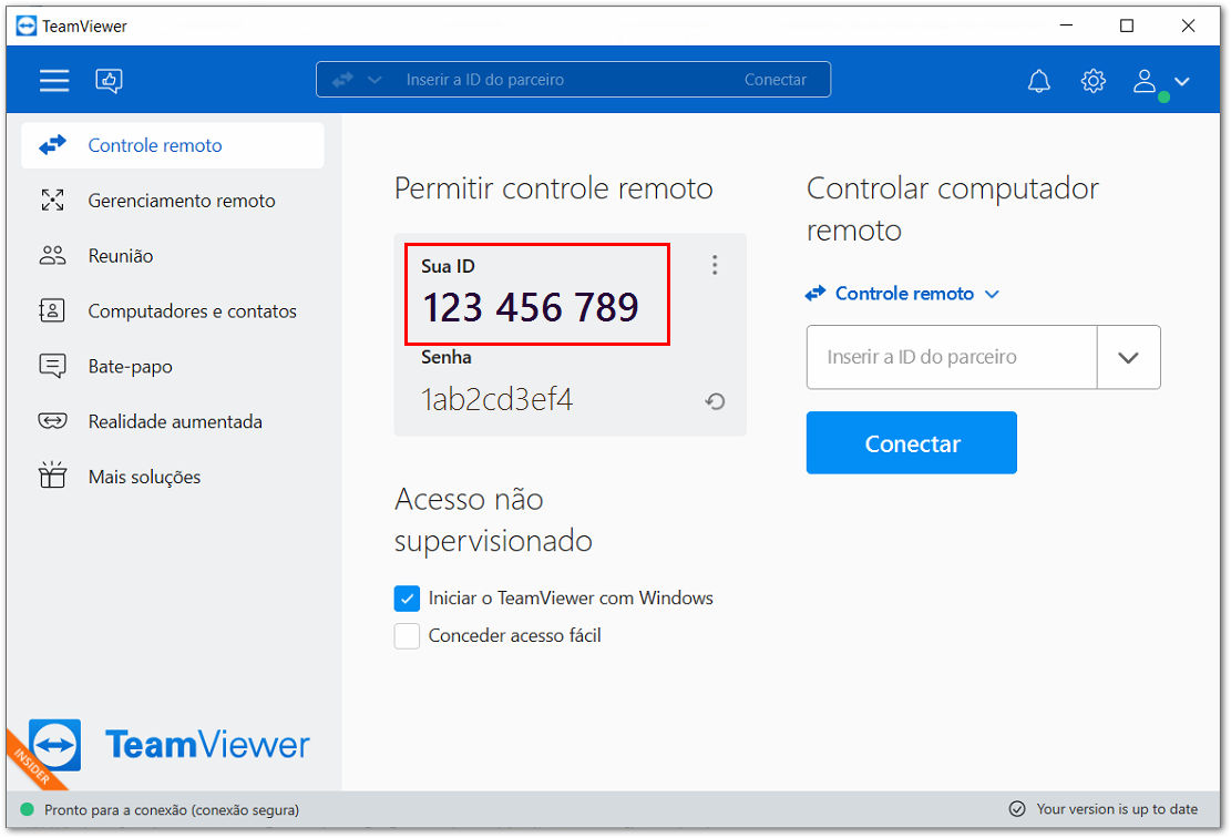 Onde posso encontrar a ID do TeamViewer (Classic).png