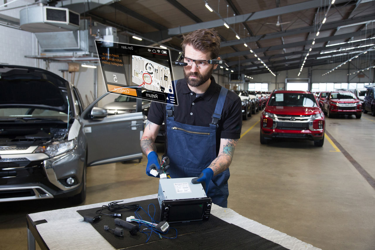 AR-based solution for the automotive industry