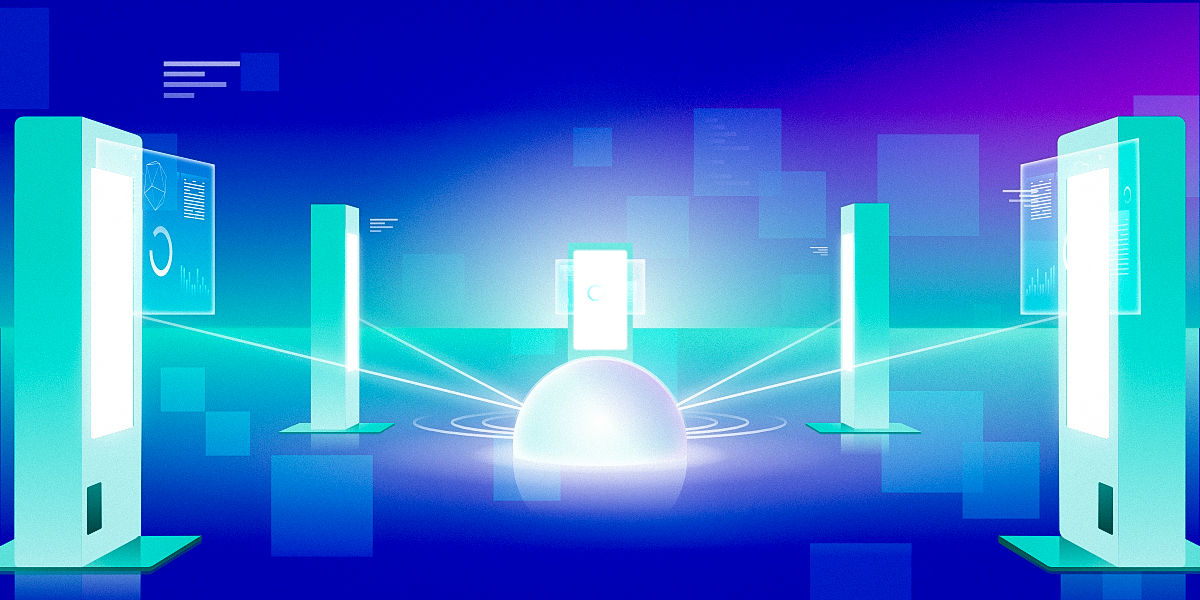 Illustration showing advantages of secure login