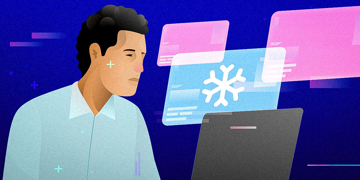 screen showcasing frozen critical app, icicles or snowflake to indicate