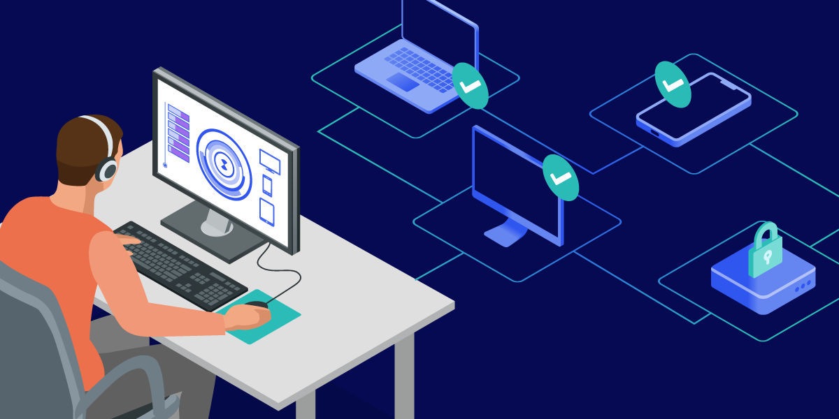 Illustration: overview of devices on network