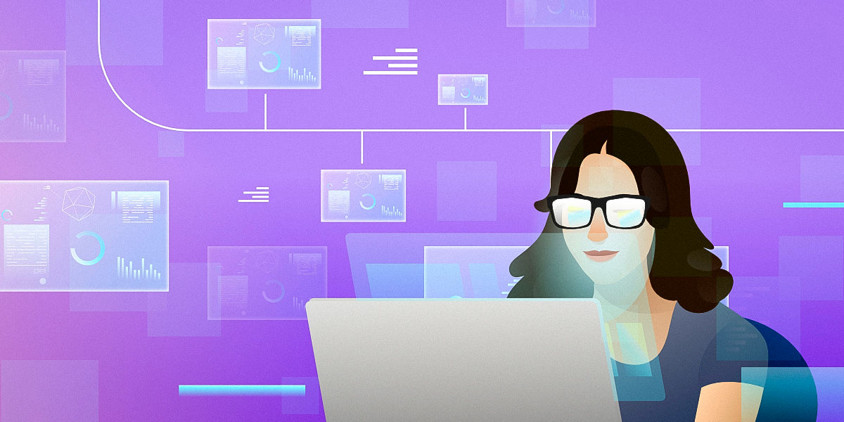 Illustration showing advantages of secure login