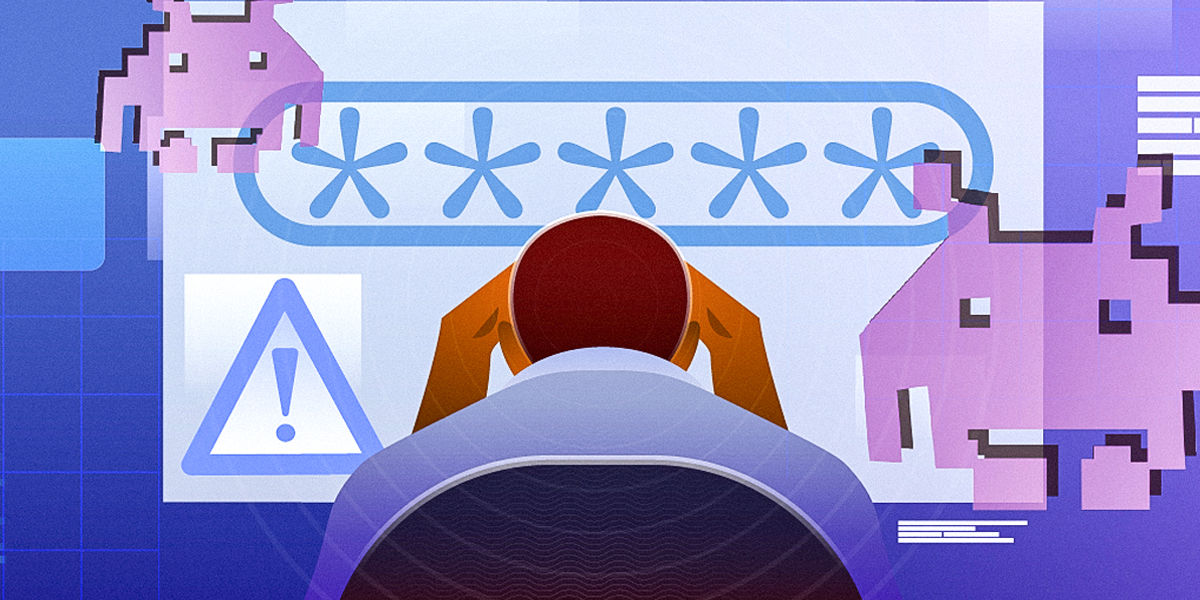 Show ID and passwords as a potential cybersecurity risk