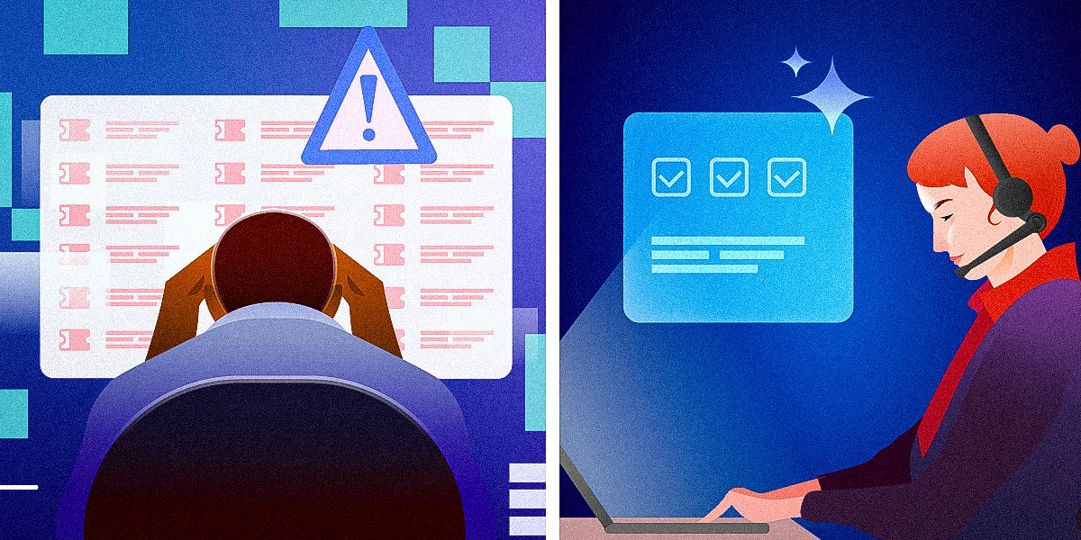 Illustration: Issues, warnings, and remediations