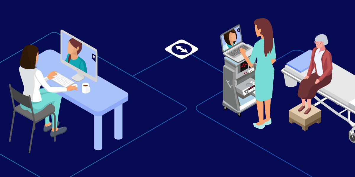 Illustration: Remote patient care