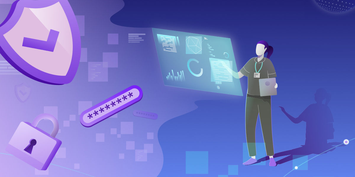 Illustration: Compliance and security in healthcare
