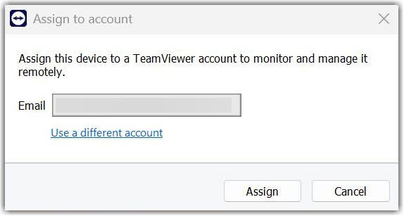 Assign a device to your account