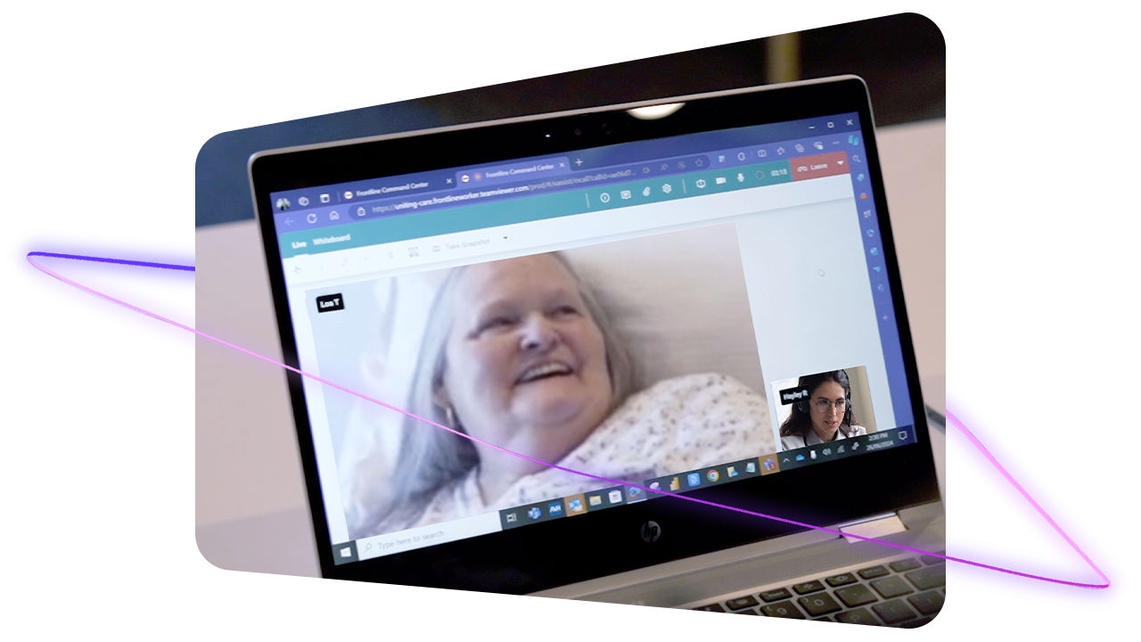 TeamViewer helps Uniting help patients