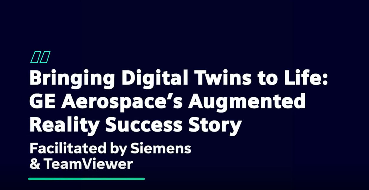 Video: GE Aerospace augmented reality success story