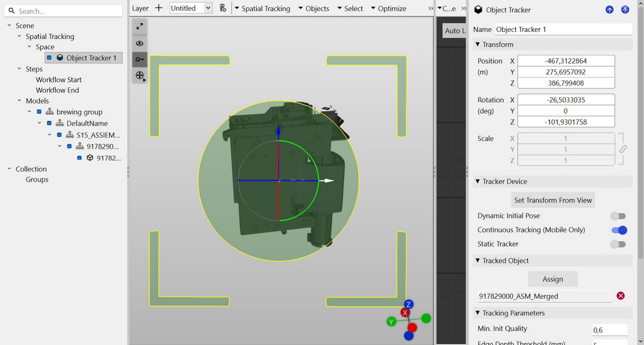 Tracking - Integrating Models into Workflows