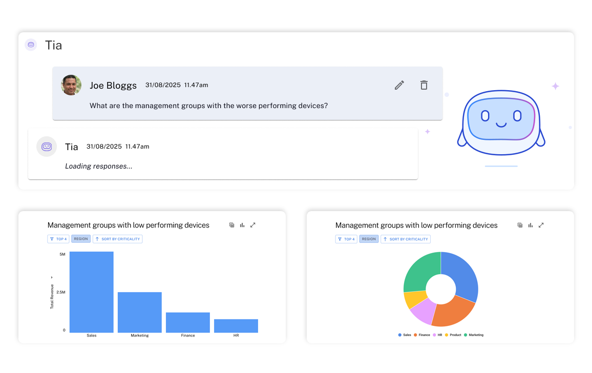 TeamViewer DEX: Tia Reporting