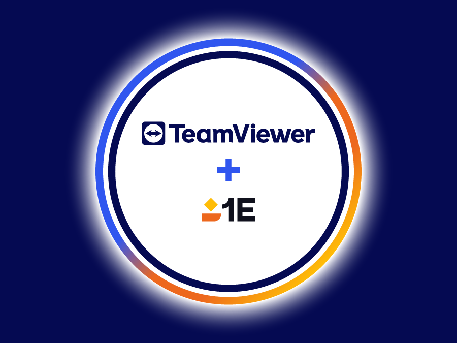 TeamViewer and 1E