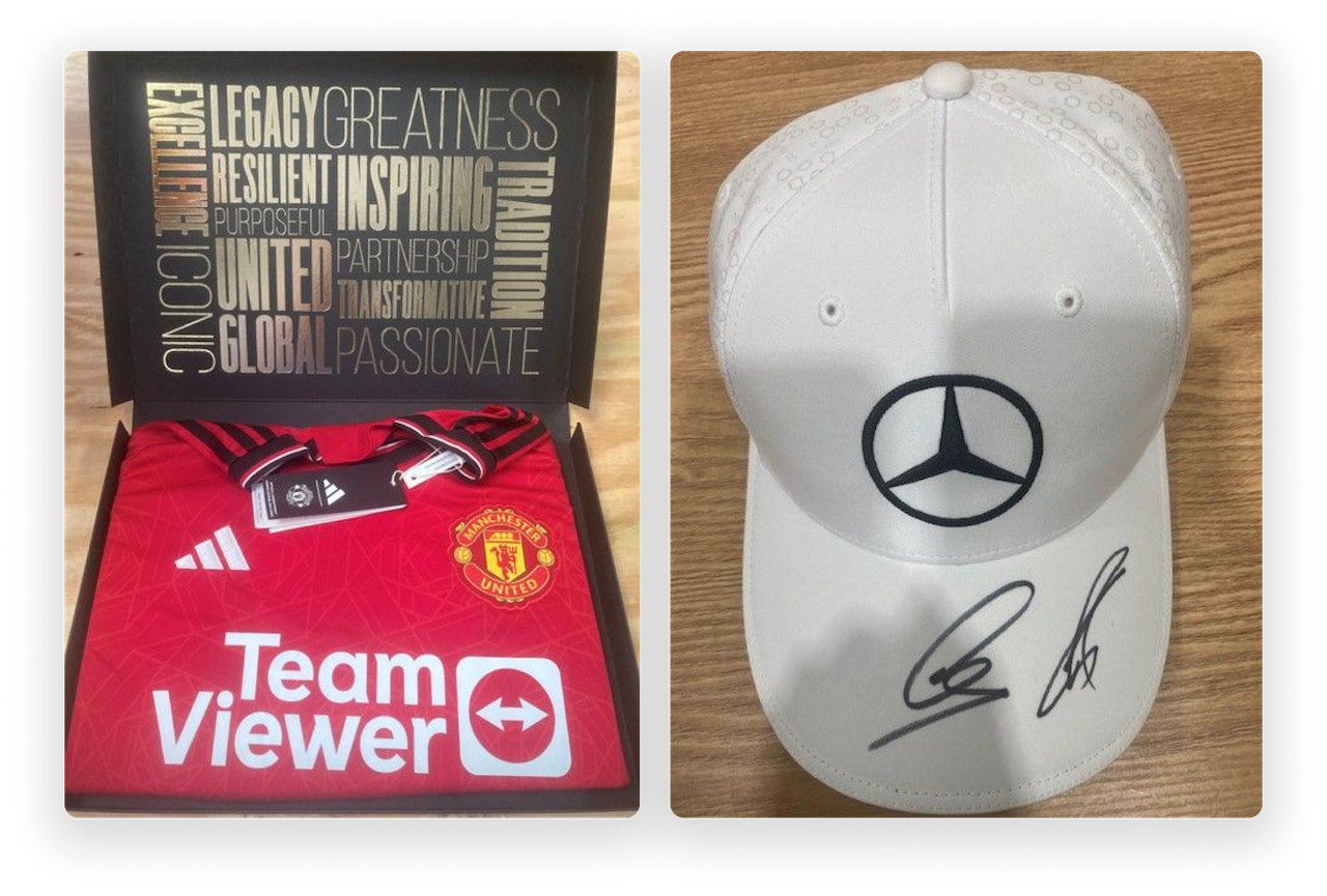 Manchester United FC and Mercedes F1