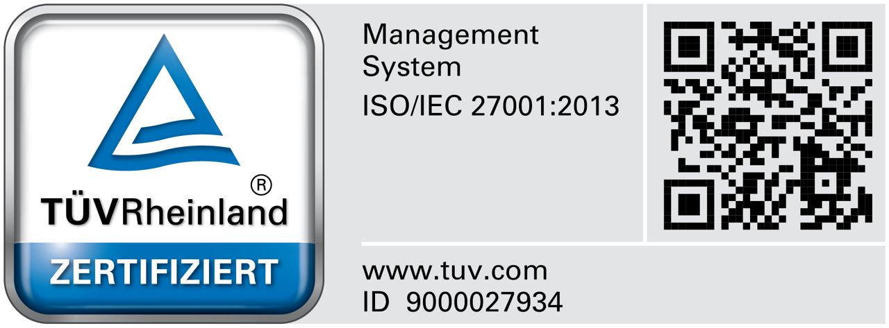 荣获 ISO 27001 认证