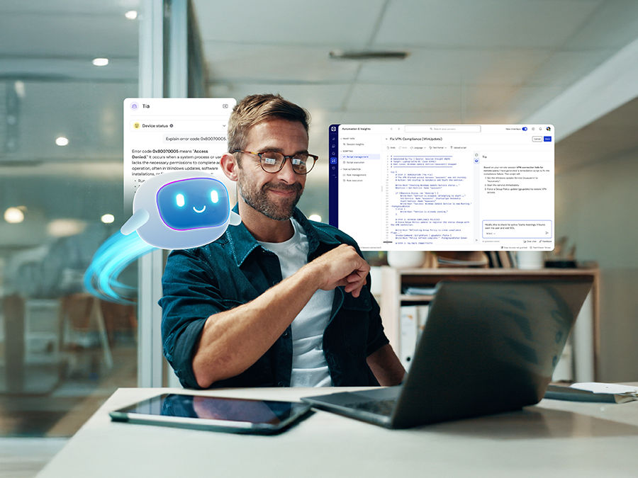 How Tia helps IT teams turn fixes into reusable scripts | TeamViewer