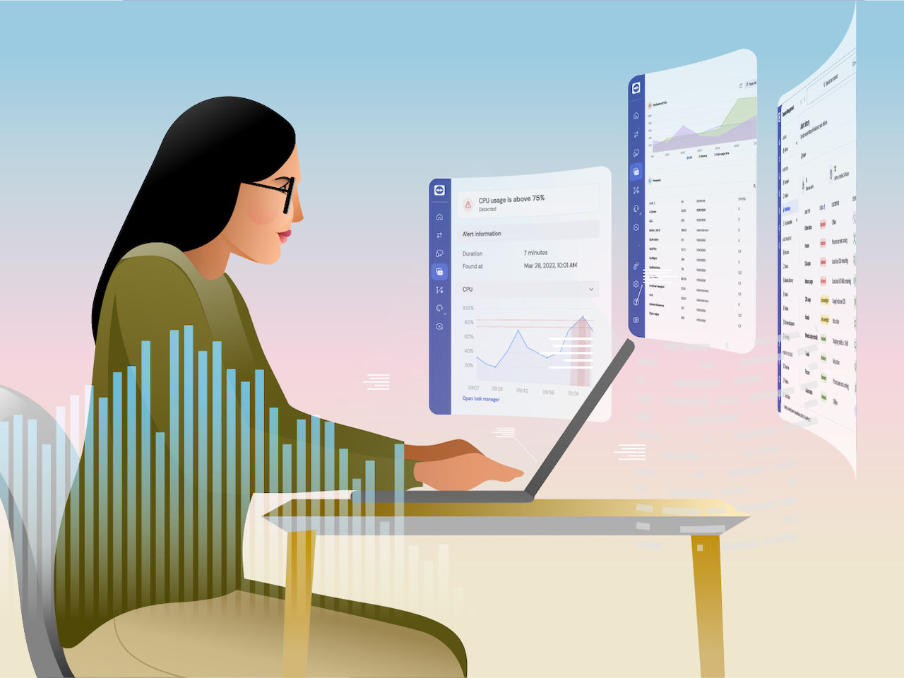 Graphic: DEX in the TeamViewer client