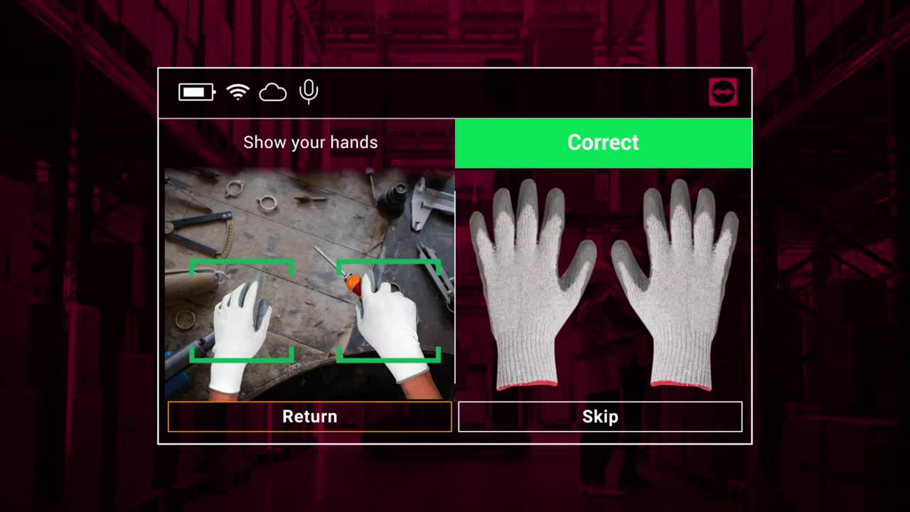 Détection de gants avec AiStudio – espace pour une vidéo