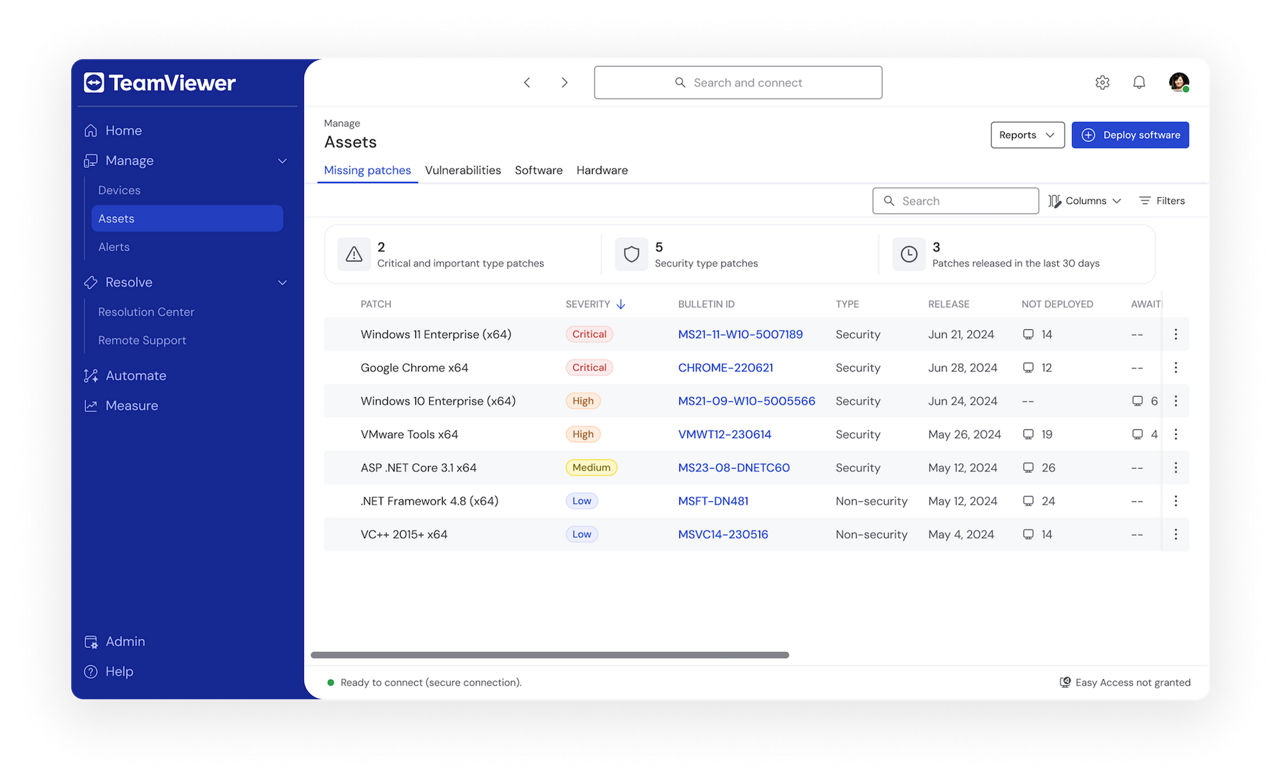 TeamViewer ONE UI updates | TeamViewer