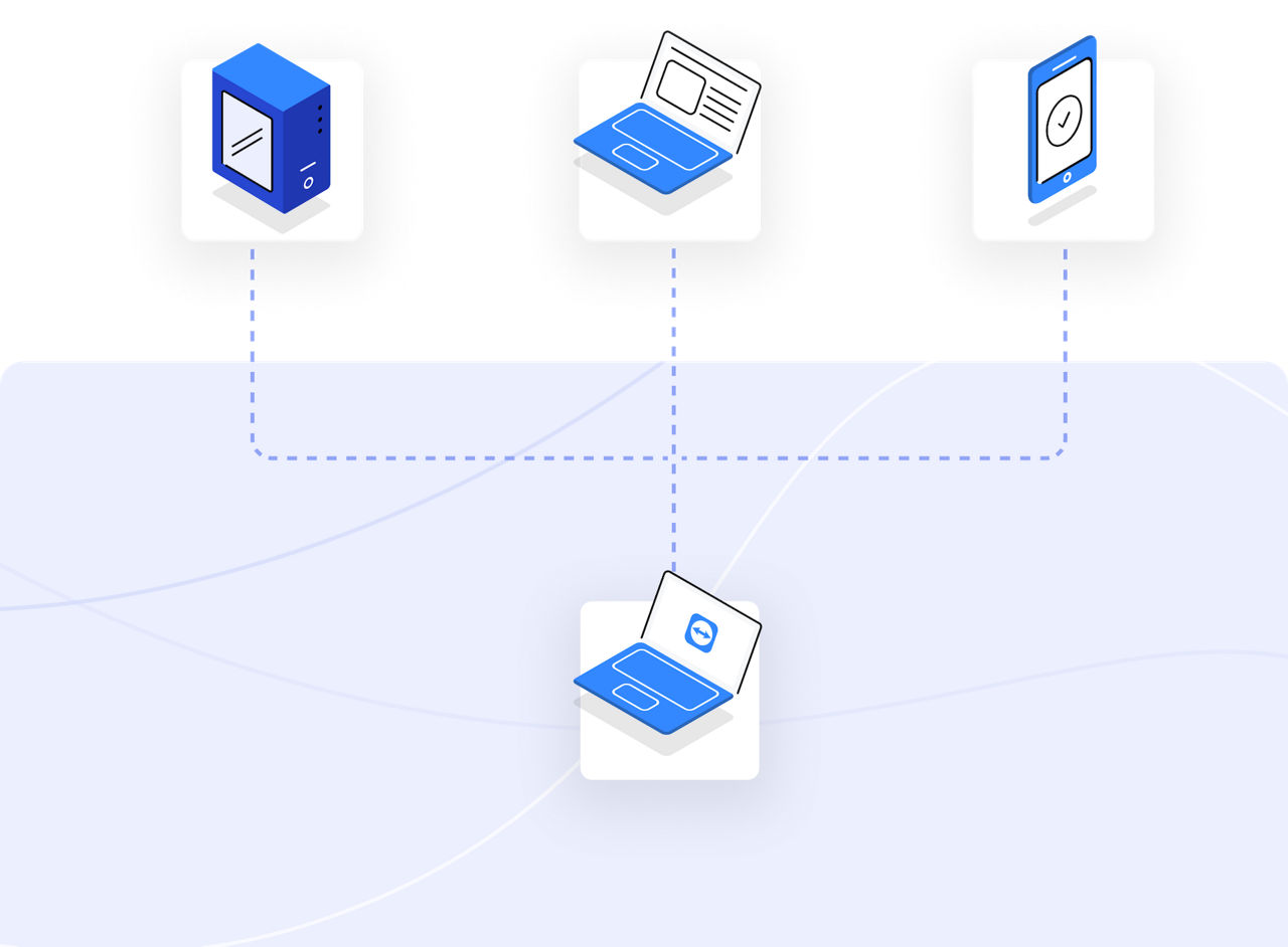 Visualization of features included in the TeamViewer Remote Access license