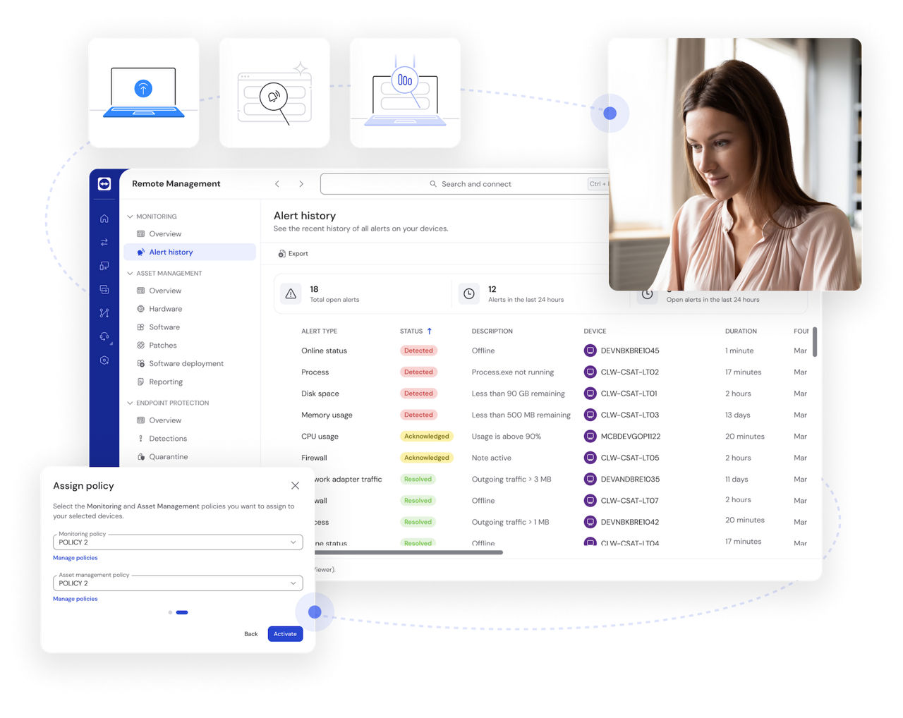 Setting up Device Monitoring with TeamViewer