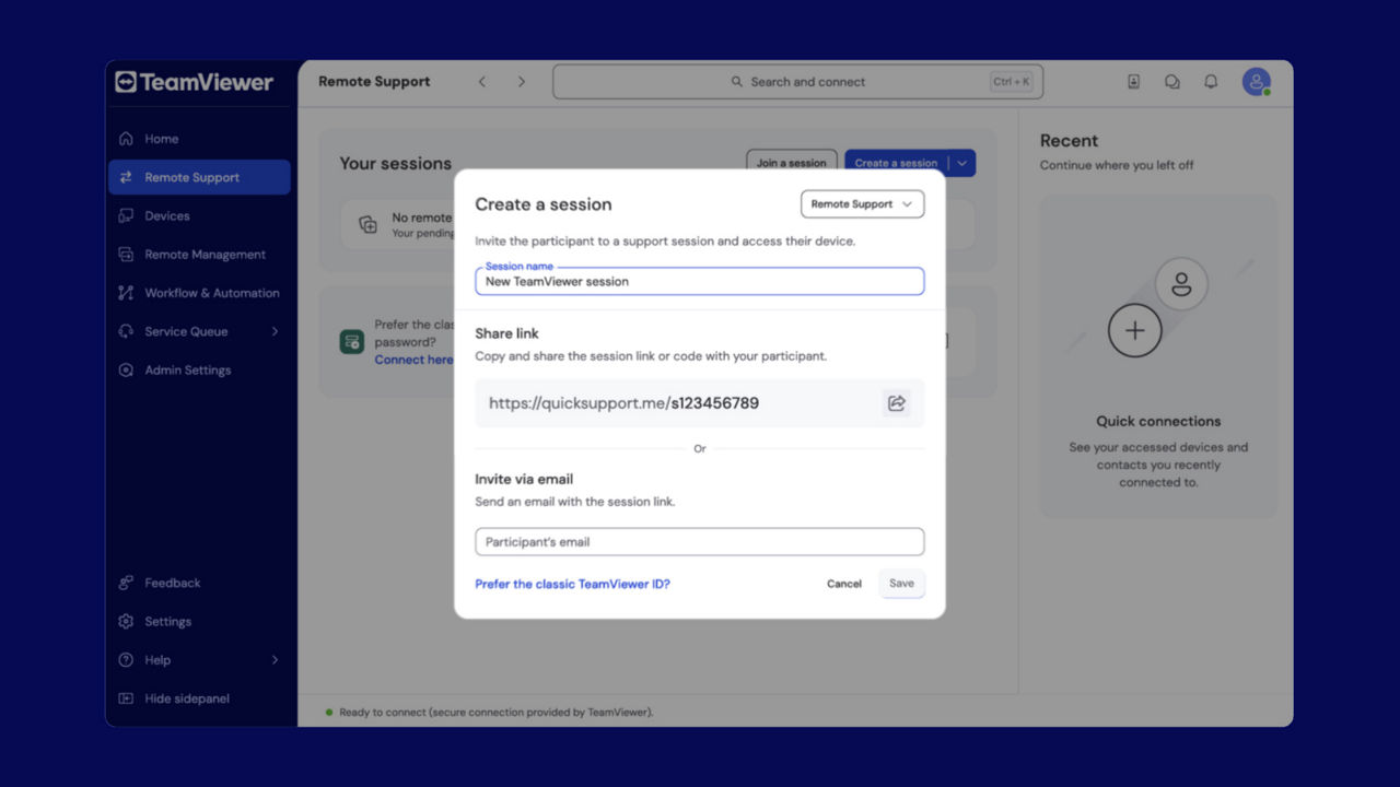 Switch to the new TeamViewer | TeamViewer