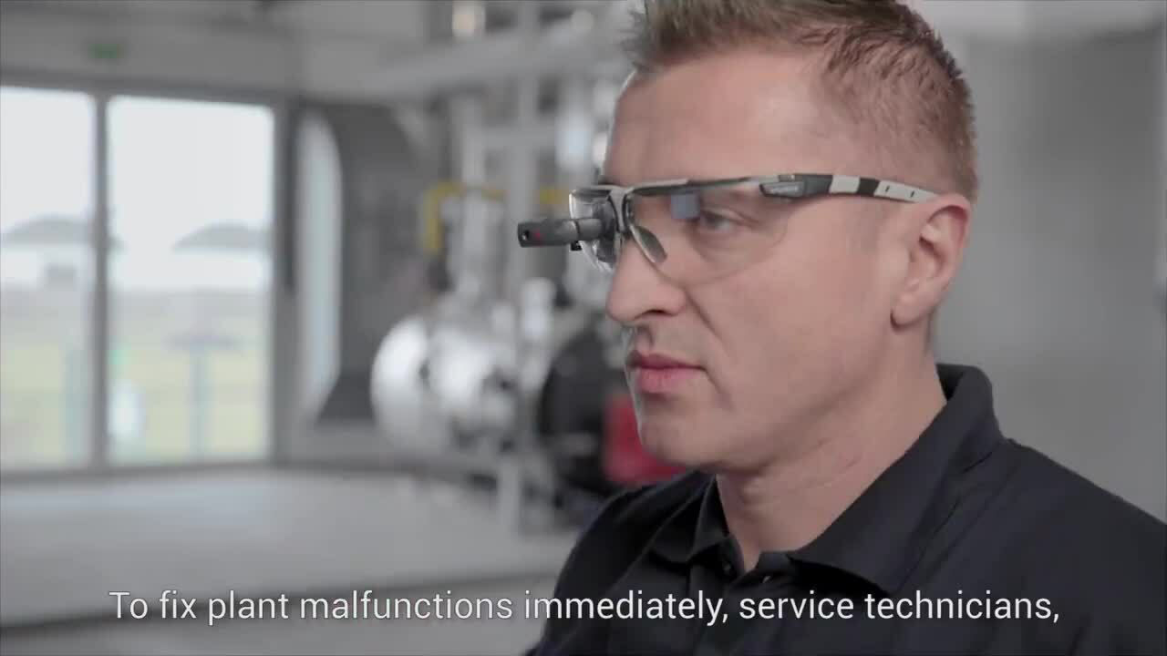 Remote assistance with smart glasses - video placeholder