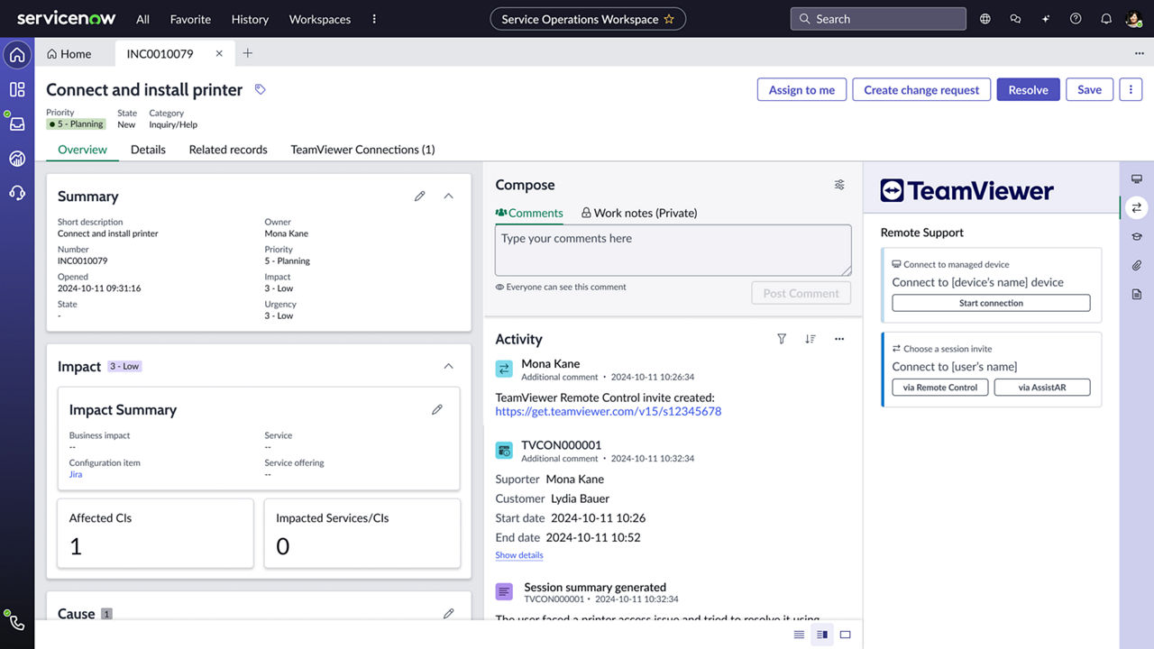 Microsoft Teams with Chat create invite