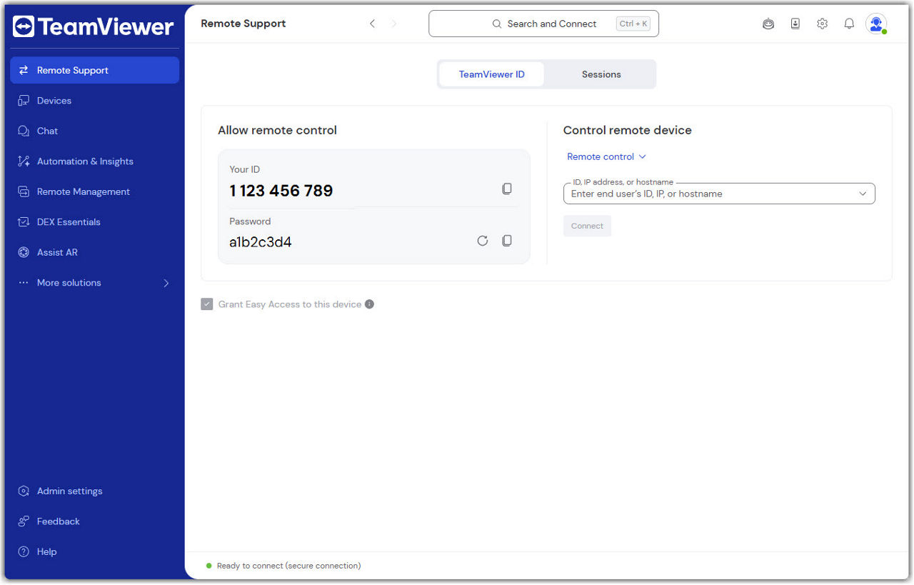 Where to find my ID and password?