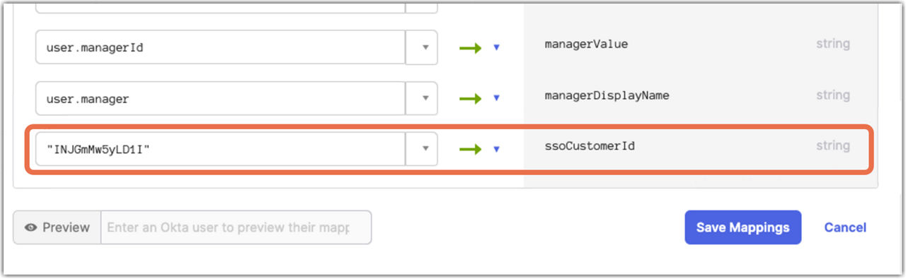 SSOcustomerID